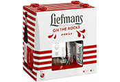 מארז LIEFMANS ON THE ROCKS בירה 4 בק' 250 מיל' + כוס